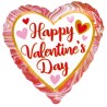 Love Happy Valentine's Day foil balloon 43 cm