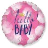 Baby Hello Girl foil balloon 48 cm