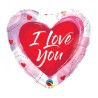 Love I Love You Cartoon foil balloon 46 cm