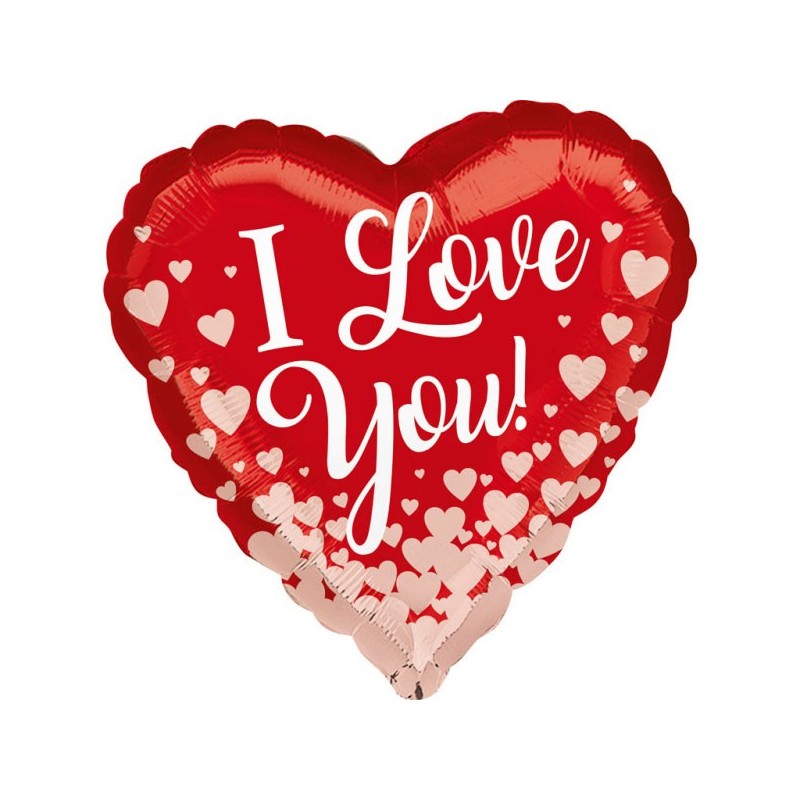 Love I love You, I love you foil balloon 43 cm