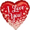 Love I love You, I love you foil balloon 43 cm