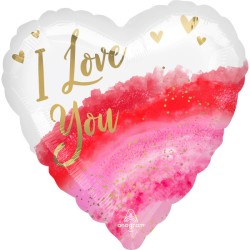 Love I love You, I Love You foil balloon 43 cm