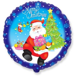 Christmas Santa i foil balloon 46 cm (WP)