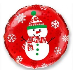 Christmas Snowman i foil balloon 46 cm (WP)