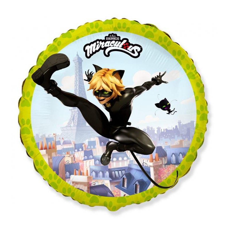 Miraculous Ladybug Cat Noir foil balloon 46 cm (WP)