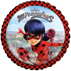 Miraculous Ladybug City foil balloon 43 cm