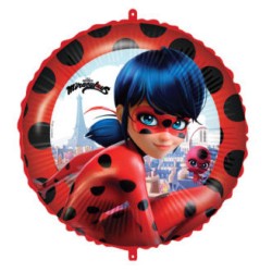 Ballon aluminium Miraculous Tales of Ladybug et Chat Noir Hero 46 cm