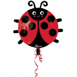 Ladybug foil balloon 48 cm