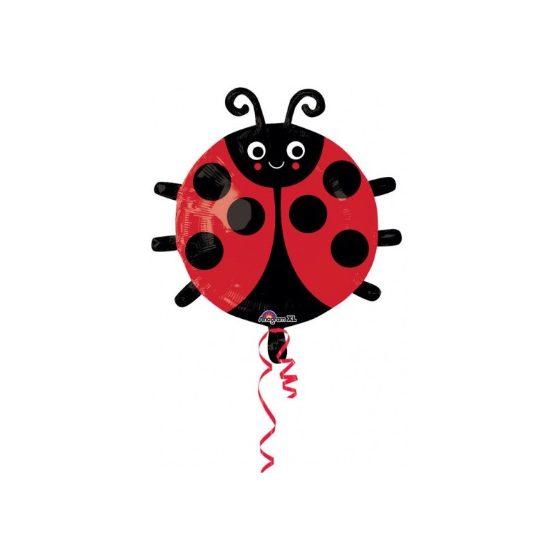 Ladybug foil balloon 48 cm