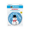 Christmas Let It Snow, Snowman foil balloon 46 cm