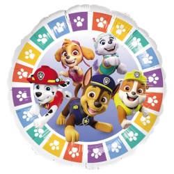 Paw Patrol Color Paws Folienballon 43 cm