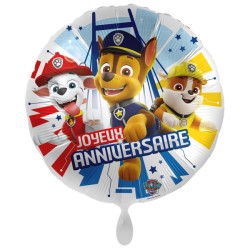 Paw Patrol Joyeux Anniversaire Folienballon 43 cm