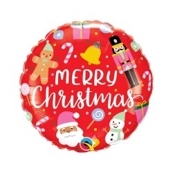 Christmas Merry Christmas Decorations, foil balloon 46 cm