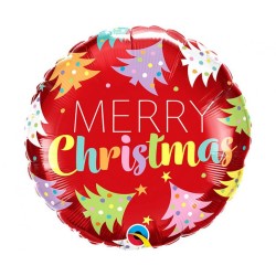 Christmas Merry Christmas Red, foil balloon 46 cm