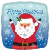 Christmas Santa Merry Christmas Foil Balloon 43 cm