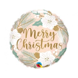 Christmas Merry Christmas, foil balloon 46 cm