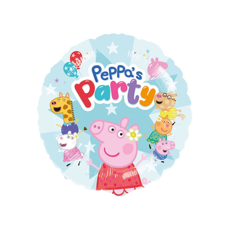 Peppa malac Celebration fólia lufi 43 cm