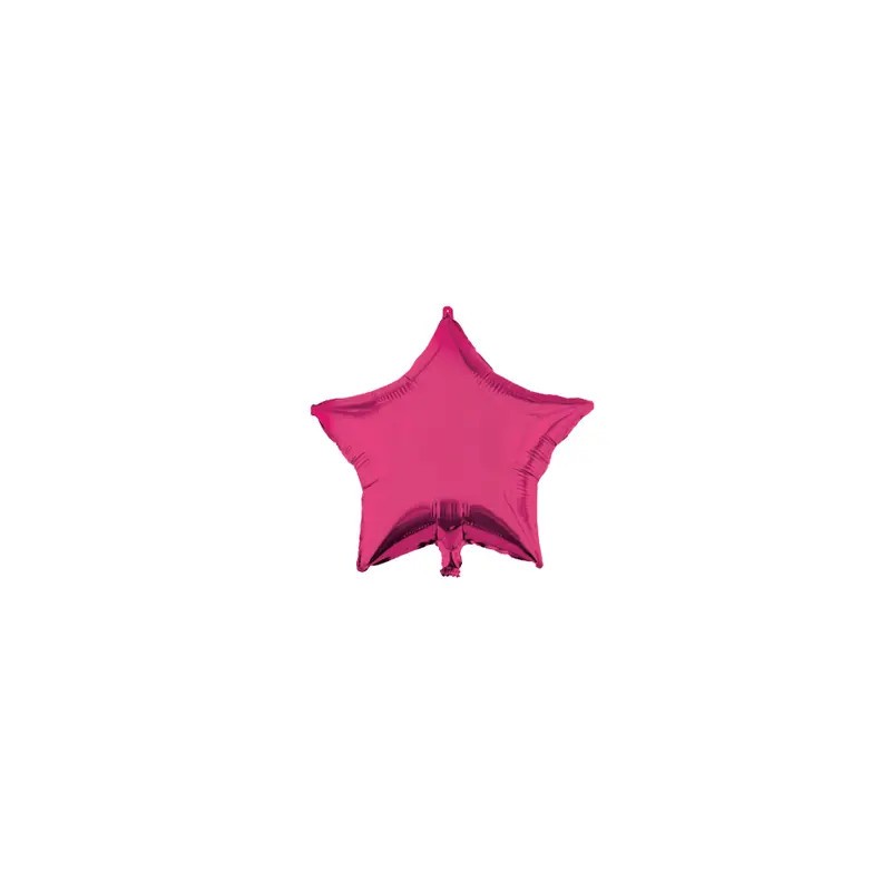 Star Pink Star, Pink foil balloon 46 cm