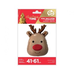 Christmas Reindeer, foil balloon 61 cm