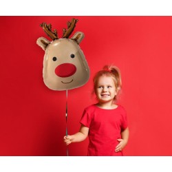 Christmas Reindeer, foil balloon 61 cm