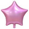 Happy Birthday Matt Pink Pink Star Foil Balloon 44 cm