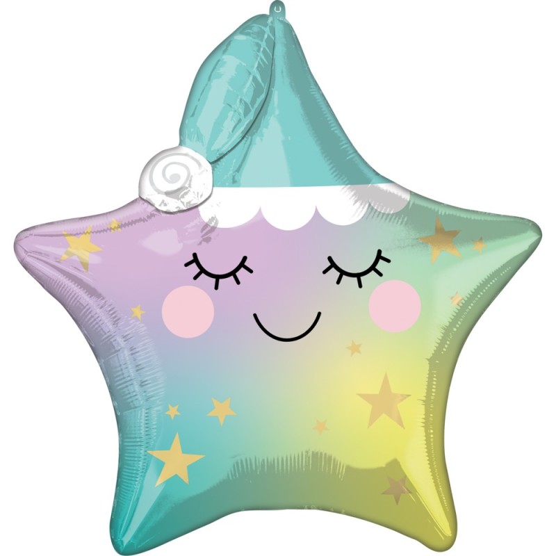 Star Sleepy Little Star foil balloon 63 cm