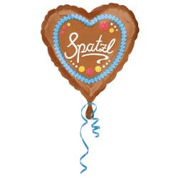 Love Spatzl Heart foil balloon 43 cm