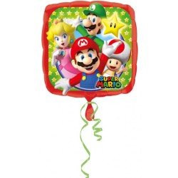 Super Mario Mushroom World foil balloon 43 cm