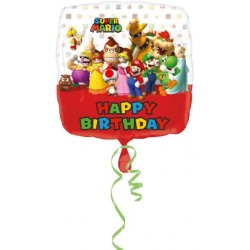 Super Mario Team foil balloon 43 cm