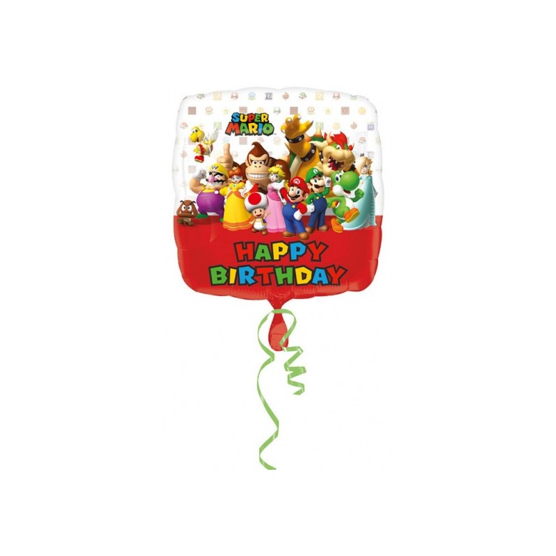 Super Mario Team foil balloon 43 cm