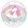 Unicorn foil balloon 43 cm