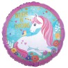 Ballon Magique Licorne en Aluminium 43 cm