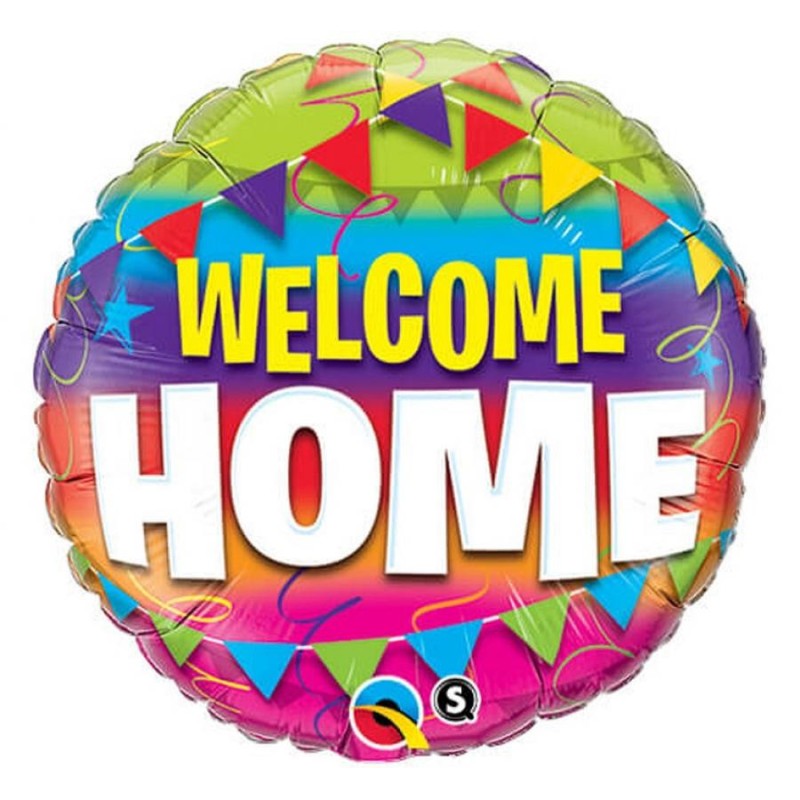 Welcome Home foil balloon 46 cm