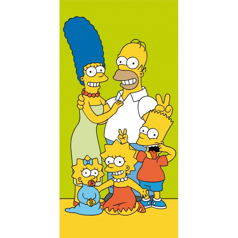 The Simpsons bath towel, beach towel 70*140cm