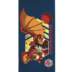 Serviette de bain Bakugan, serviette de plage 70x140cm (séchage rapide)