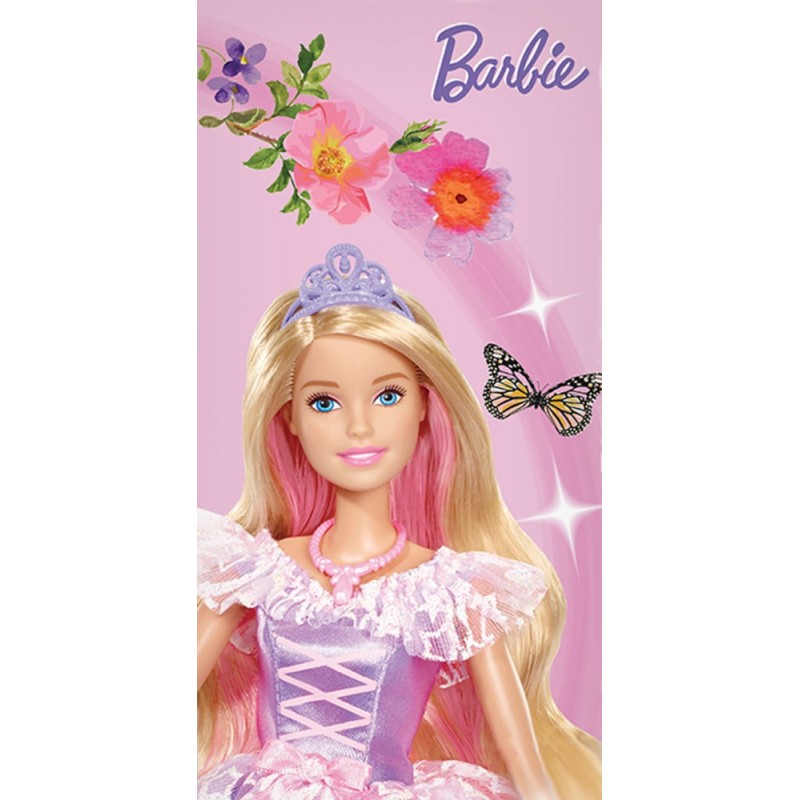 Barbie bath towel, beach towel 70*140cm