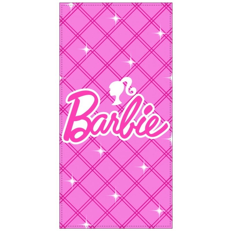 Serviette de bain Barbie, serviette de plage 70*140cm (séchage rapide)