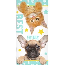 Cat Dog Bath Towel, Beach Towel 70*140cm