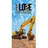 Construction Construction, bath towel, beach towel 70*140cm