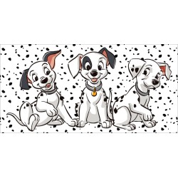 Disney 101 Dalmatians bath towel, beach towel Play 70*140cm