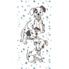 Disney 101 Dalmatians Play Bath Towel, Beach Towel 70x140cm