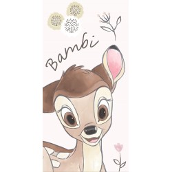 Disney Bambi bath towel, beach towel Flower 70*140cm