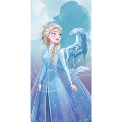 Serviette de bain Nokk Disney Frozen, serviette de plage 70x140 cm