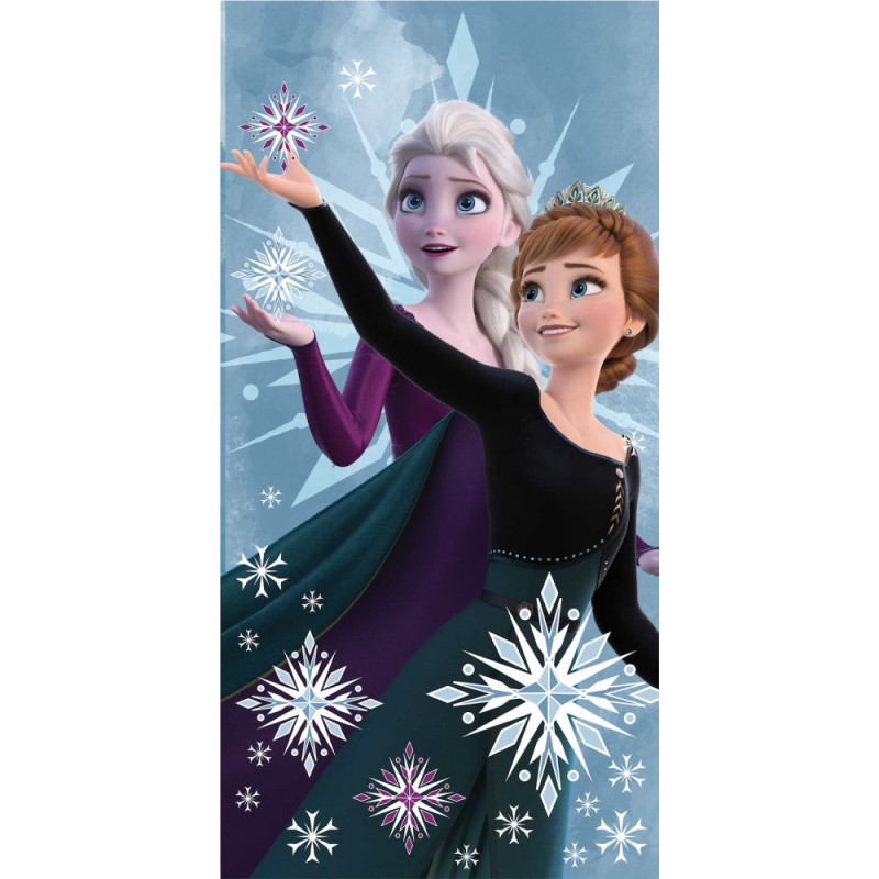 Serviette de bain et de plage Disney Frozen 70 x 140 cm