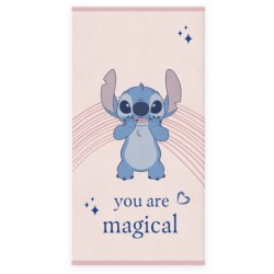 Serviette de bain magique Disney Lilo et Stitch, serviette de plage 60x120cm