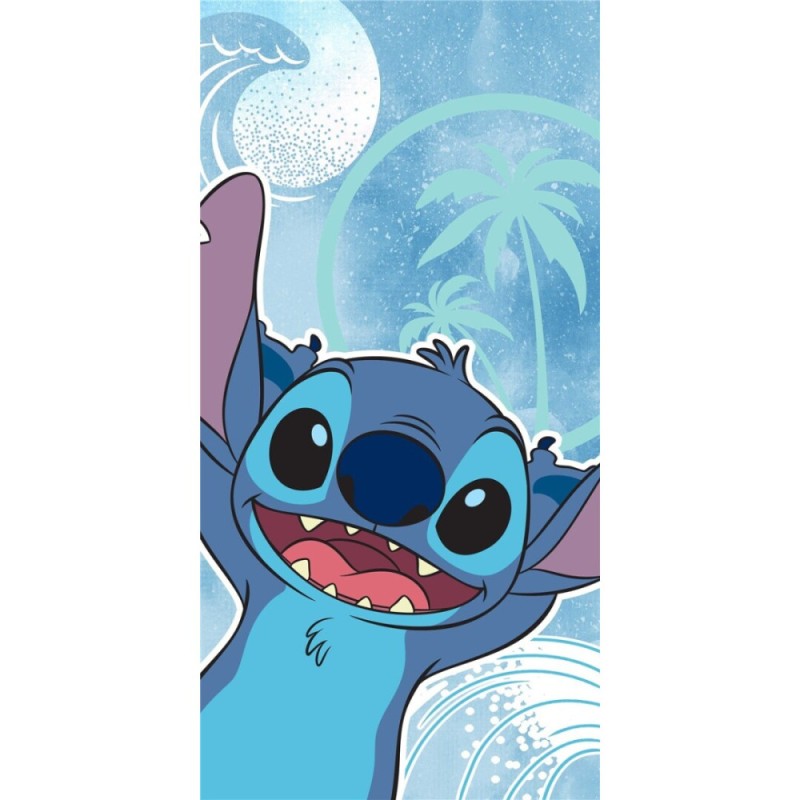 Disney Lilo and Stitch Wave bath towel, beach towel 70x140cm