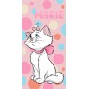 Serviette de bain Disney Marie Bubble Cat, serviette de plage 70x140cm