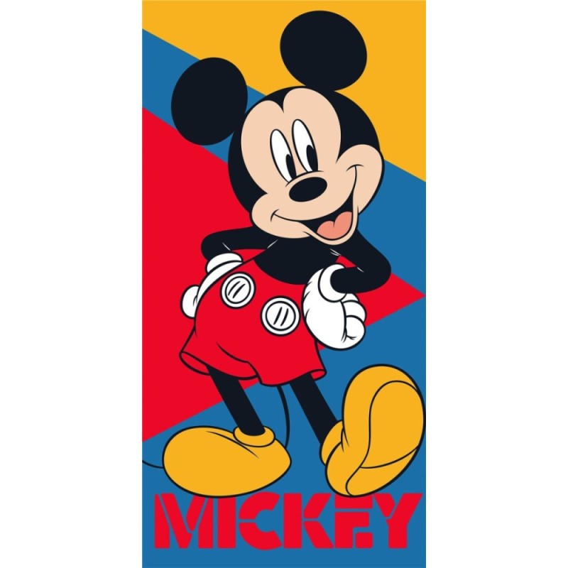 Disney Mickey  Pose bath towel, beach towel 70x140cm (Fast Dry)