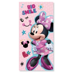 Disney Minnie  Smile bath towel, beach towel 70x137 cm (Fast Dry)