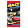 Disney Cars Race bath towel, beach towel 70x137 cm (Fast Dry)